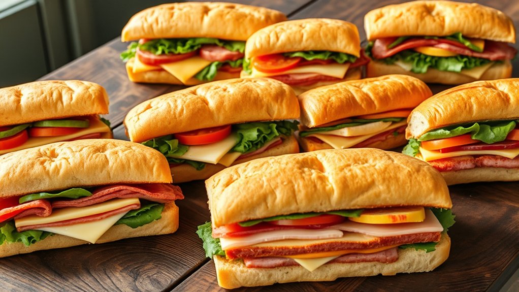 affordable customizable classic sandwiches