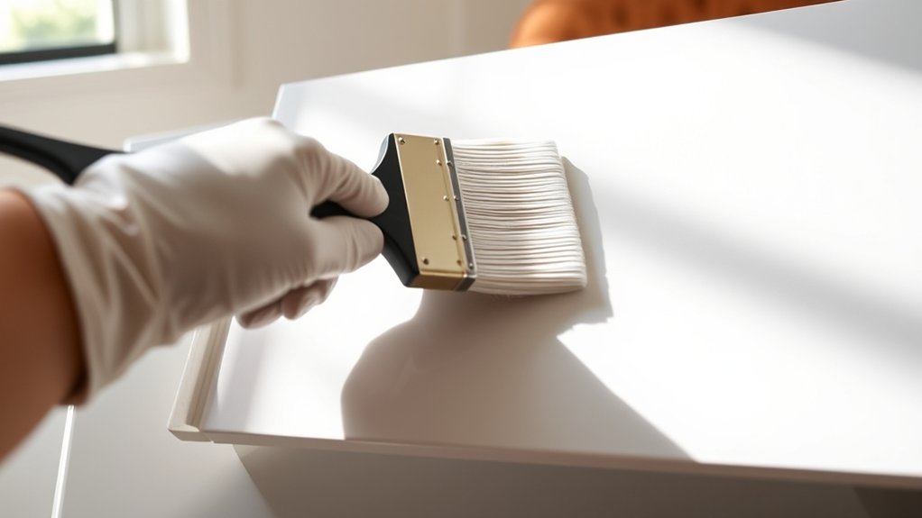 apply thin even primer