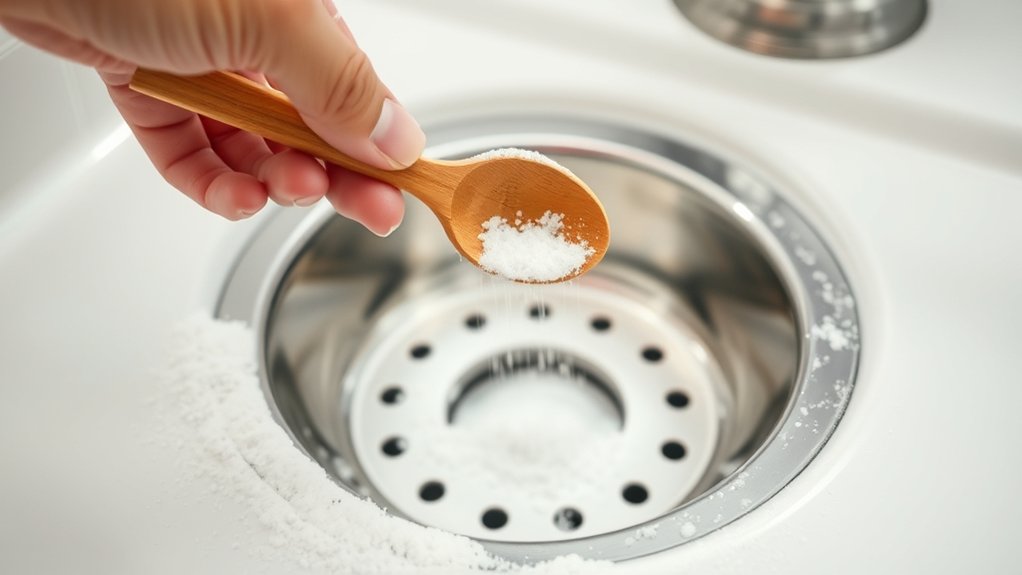baking soda cleans and deodorizes