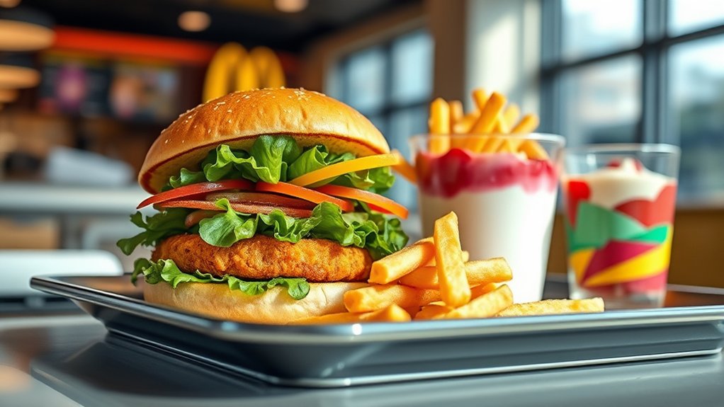 balanced customizable fast food