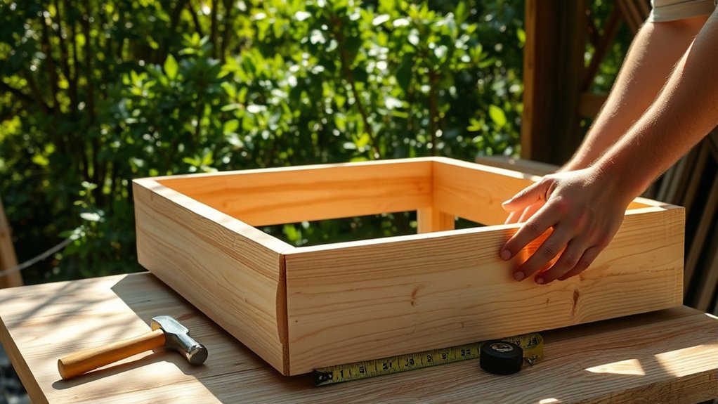 build sturdy level frame