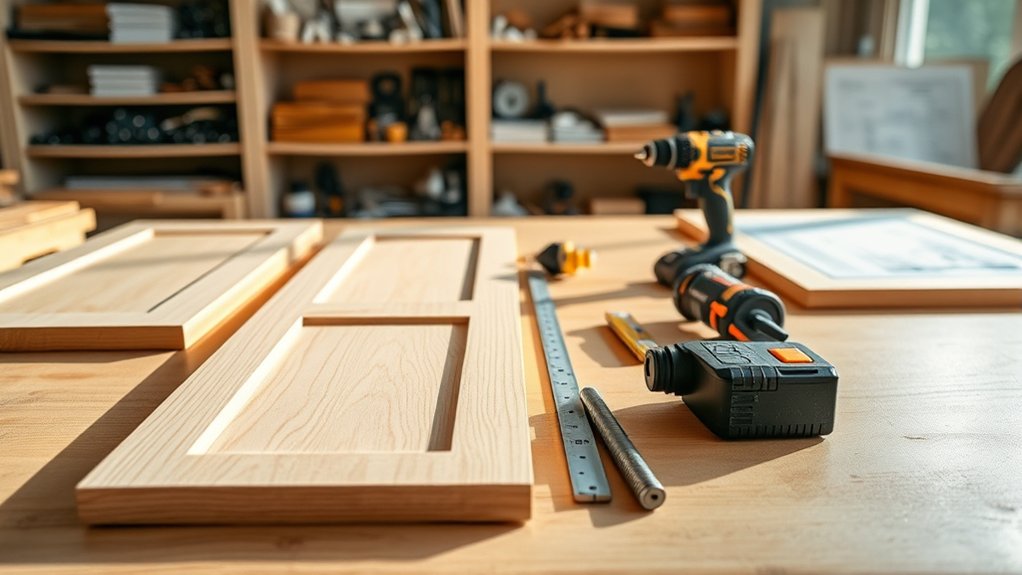 building kitchen cabinets easily