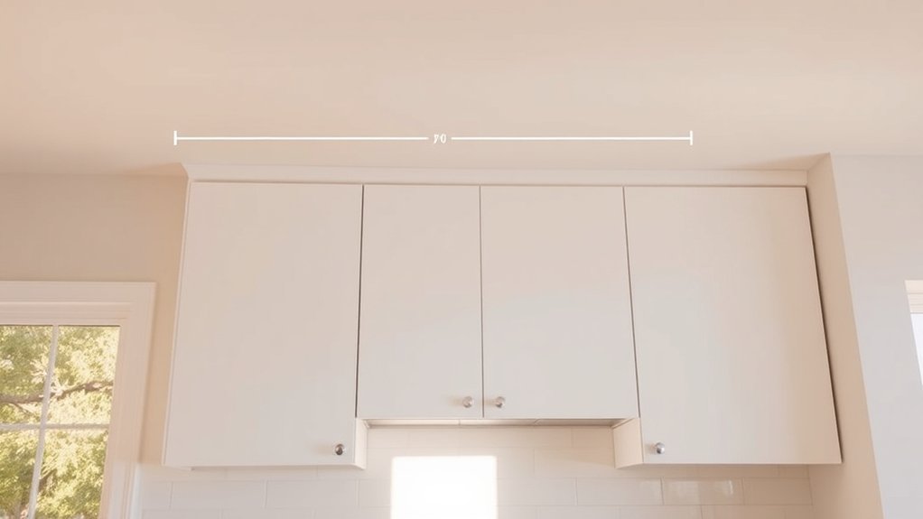 cabinet height ceiling compatibility
