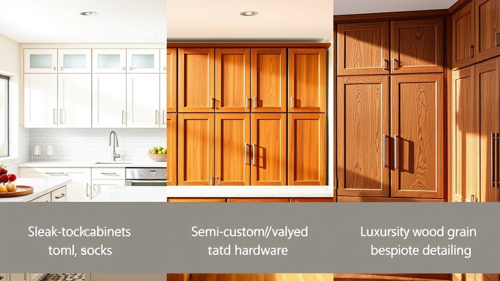 cabinet types and options