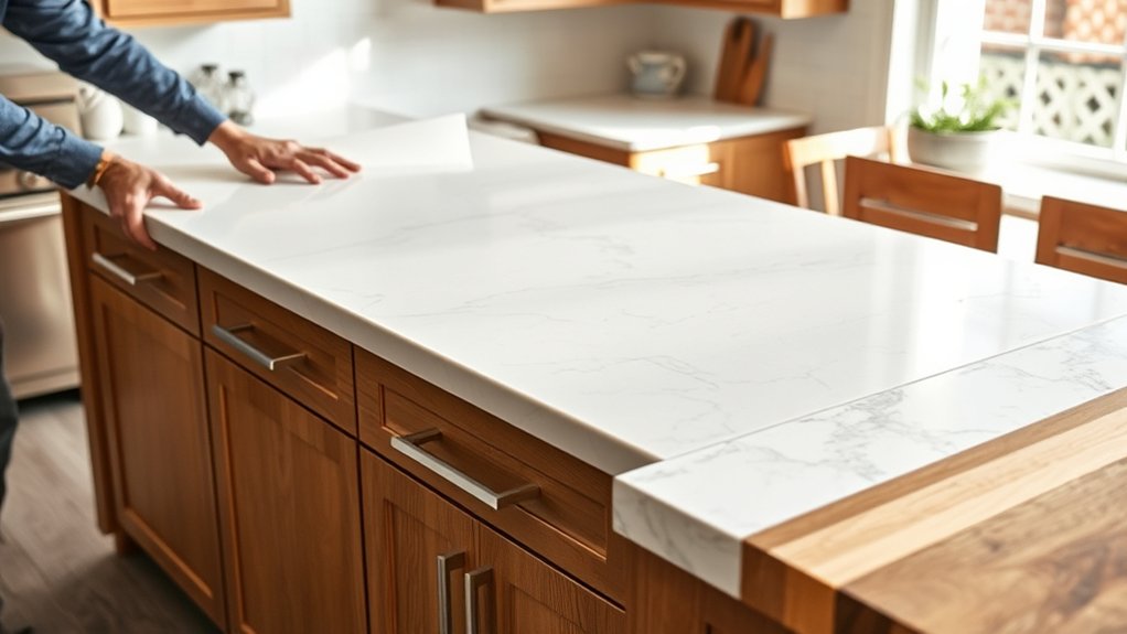 choose durable low maintenance surfaces