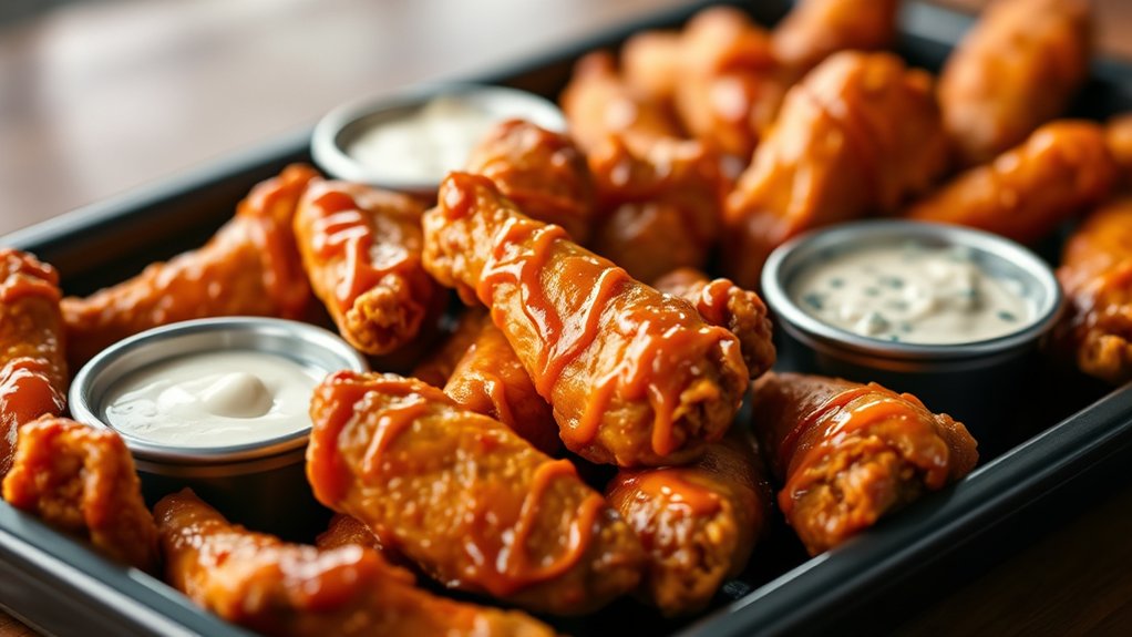 classic crispy flavorful wings