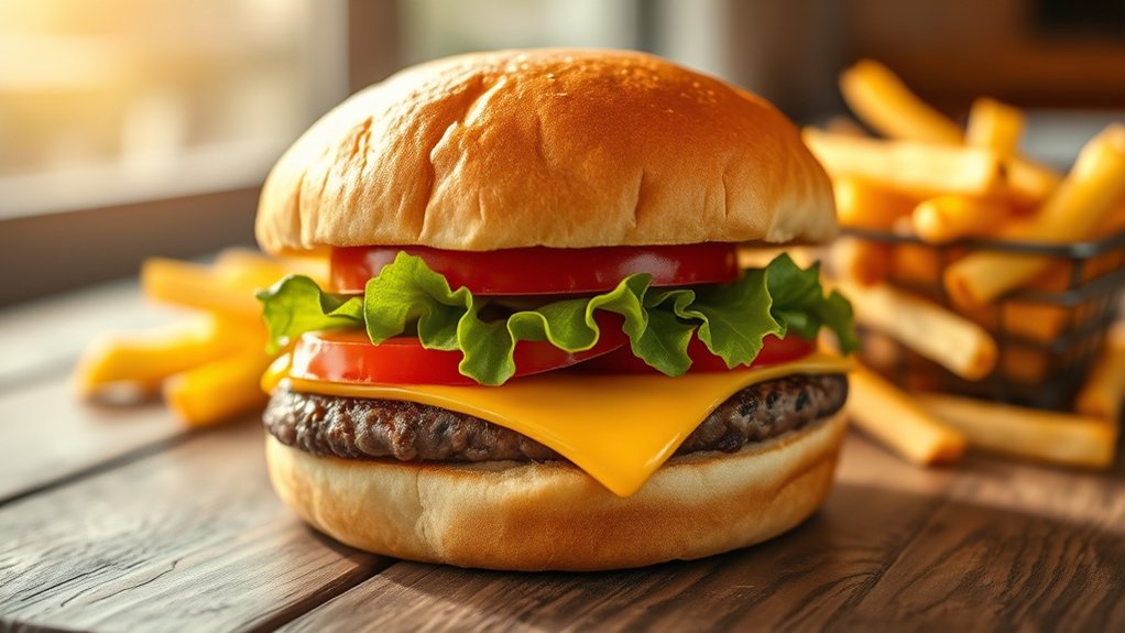 classic fresh balanced burger