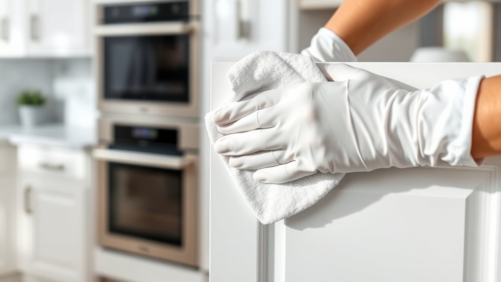 clean degrease rinse dry