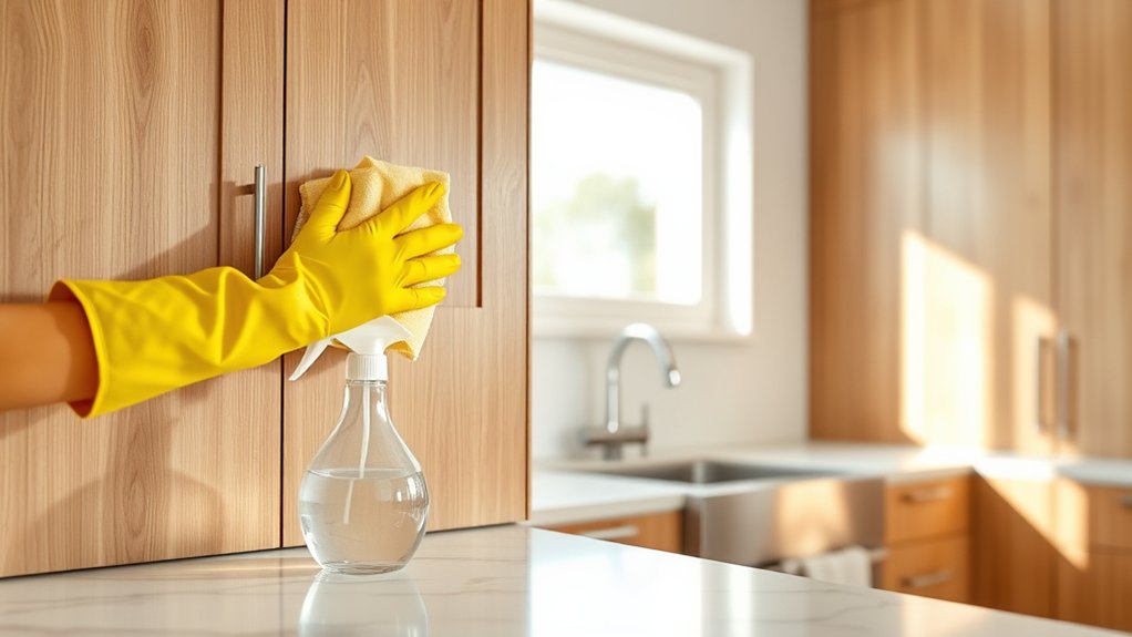 clean wipe scrub polish