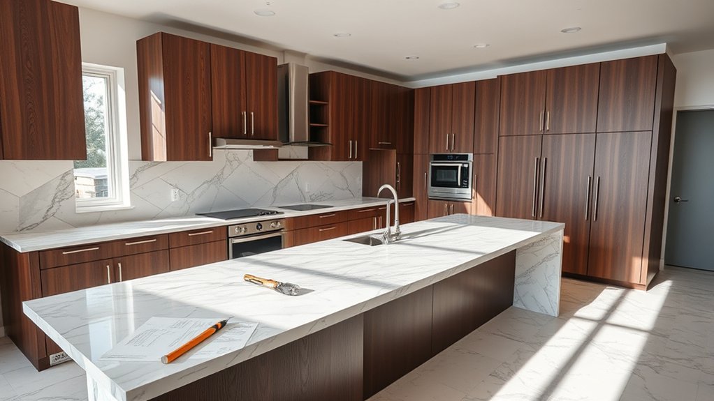 costly cabinet and layout upgrades