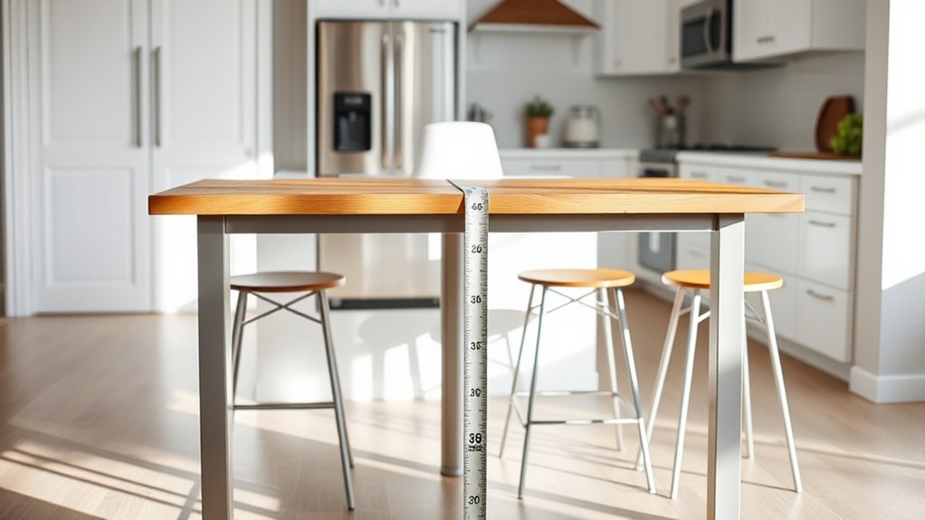 counter height kitchen table