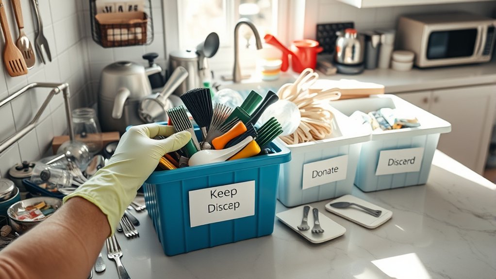 declutter organize and simplify