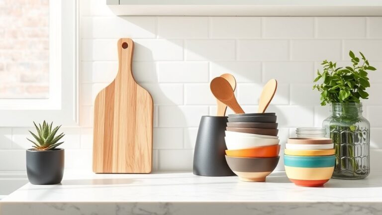 decorate with stylish accessories