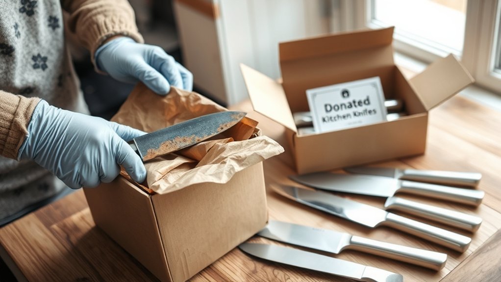 donate safely clean and secure