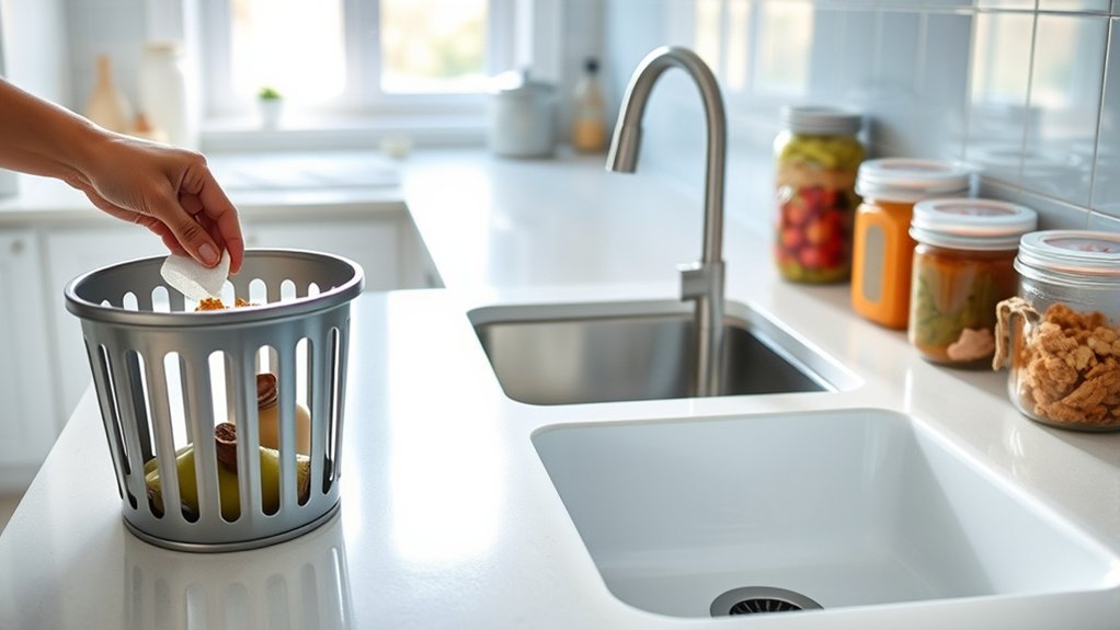 eliminate food and water