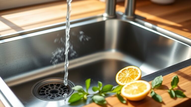 eliminate sink odor fast