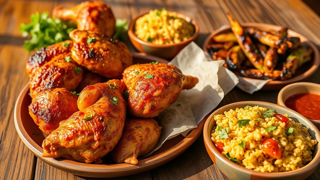 flame grilled mexican inspired flavors