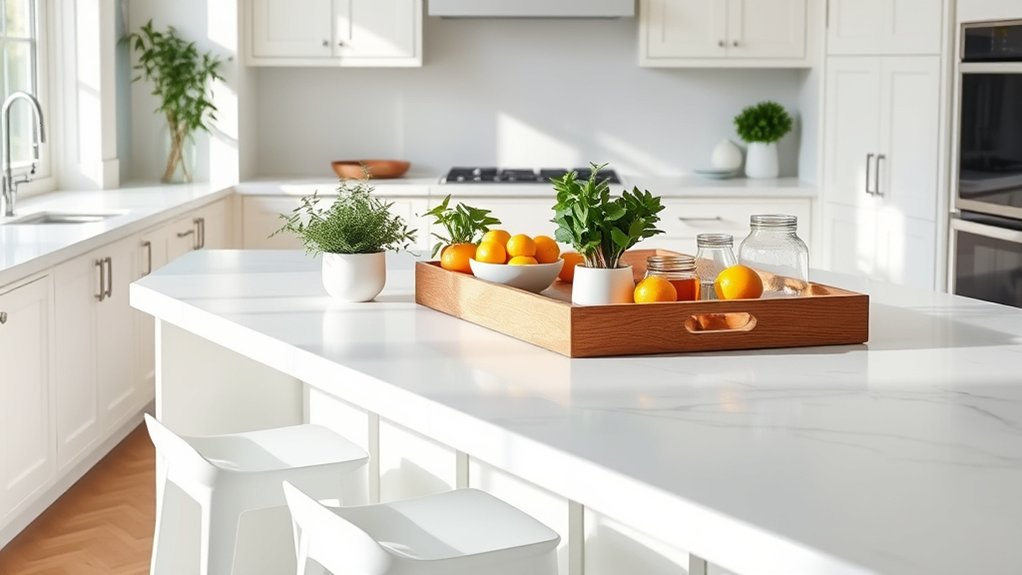 functional organized kitchen island