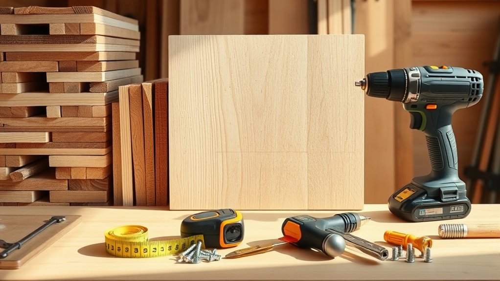 gather tools and materials