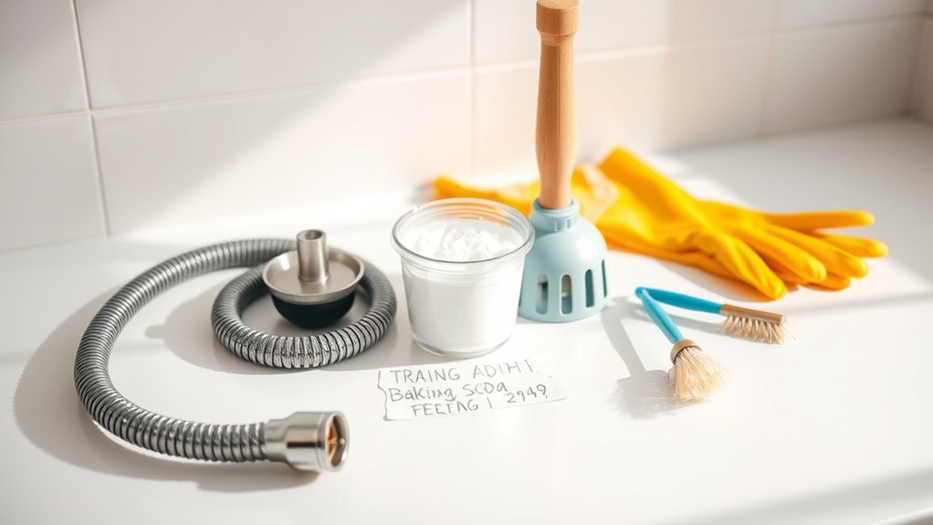 gather tools before starting