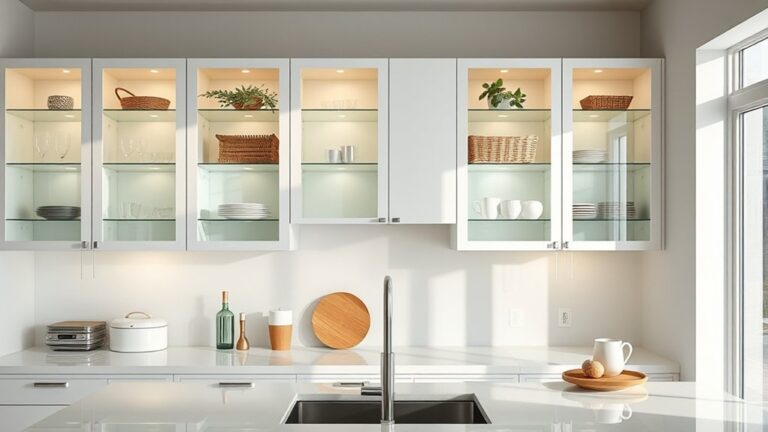 glass cabinet styling tips