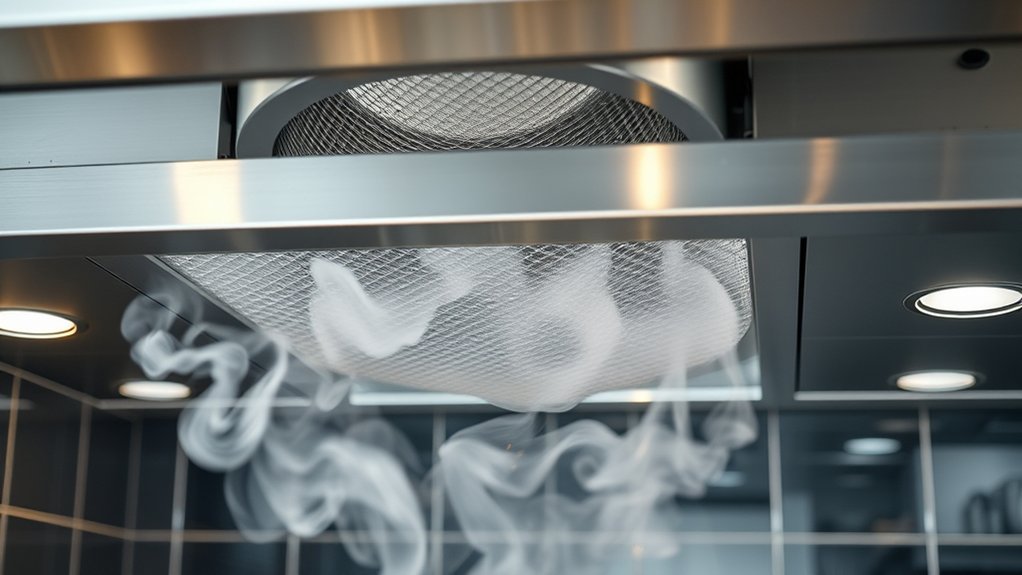grease trapping through airflow