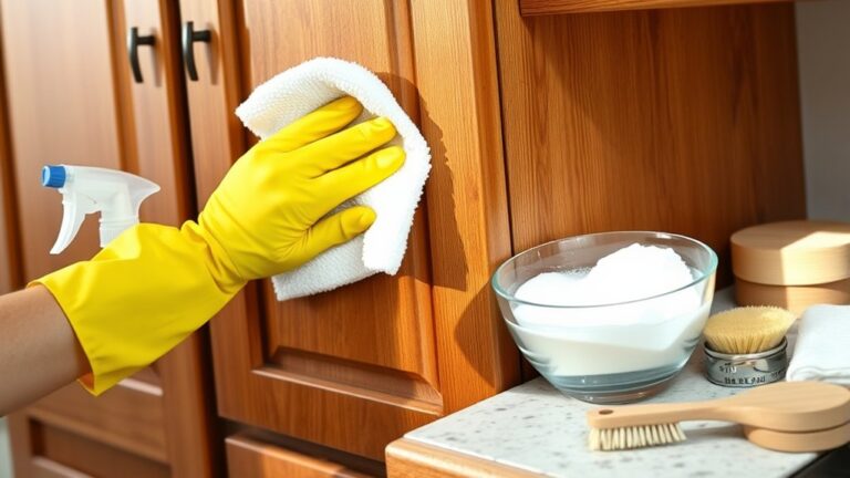 greasy cabinet cleaning tips