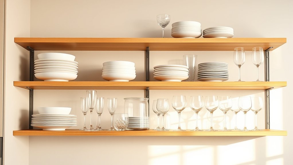 group dishes and glassware