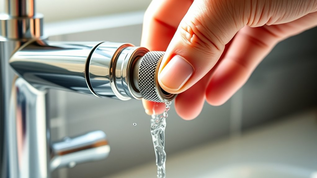 identify faucet aerator type