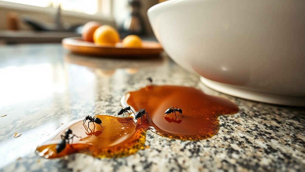 identify food and moisture sources