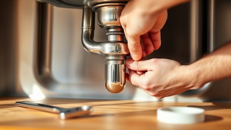 installing sink drain step by step