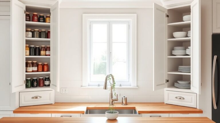 kitchen cabinet organization tips