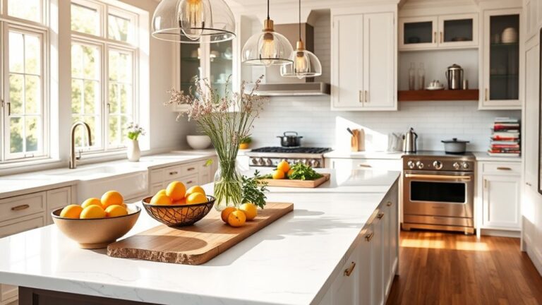 kitchen island decorating tips