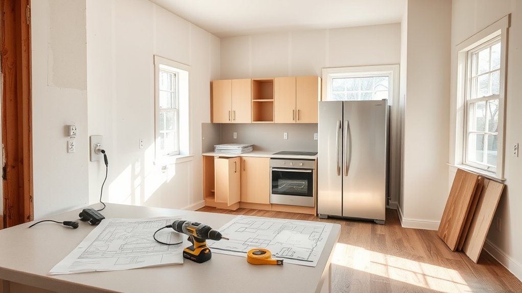 kitchen remodel project timeline
