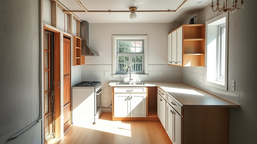 kitchen size and layout