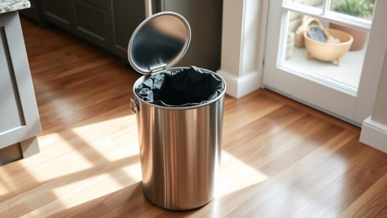 kitchen trash can capacity