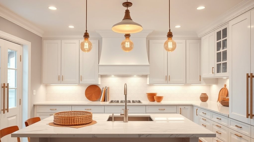 layered warm ambient lighting