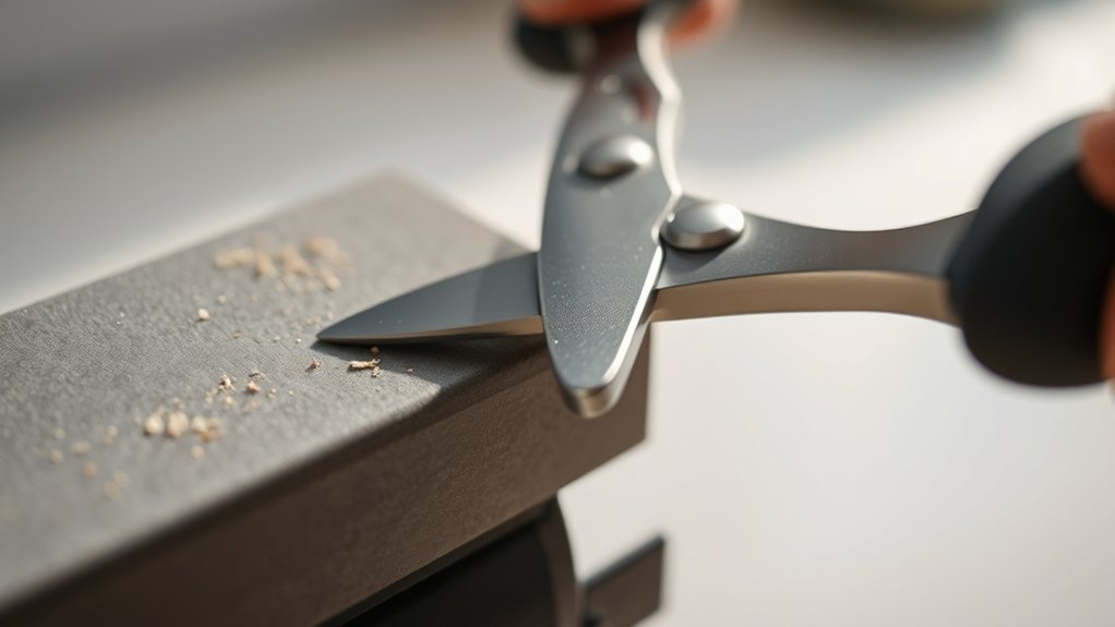 maintain sharp clean blades