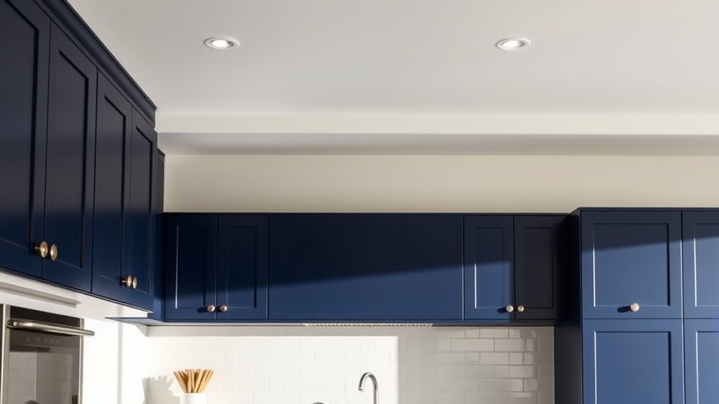 match cabinets with soffit