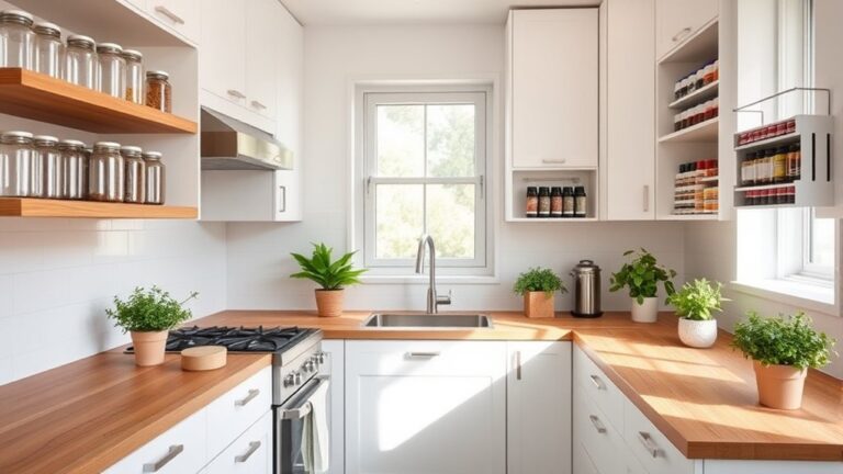 maximize space with organization