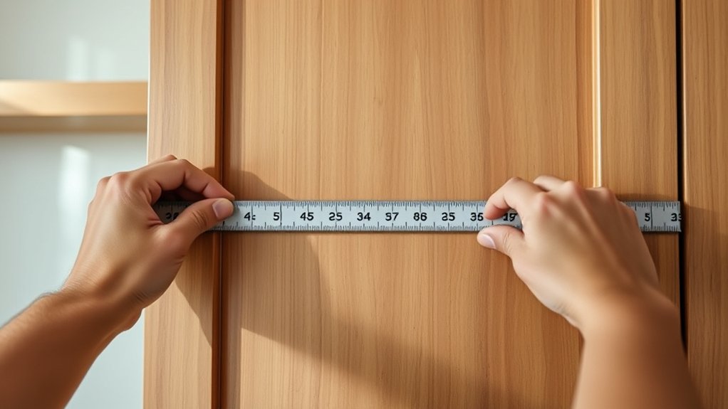 measure door width accurately