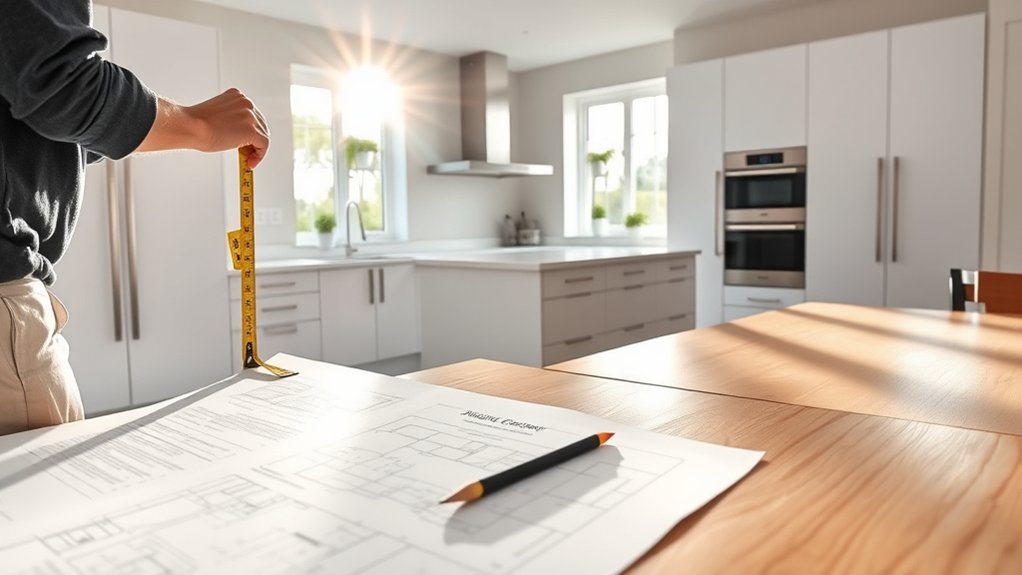 measure plan and arrange