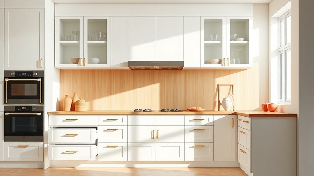 optimal cabinet depth for accessibility