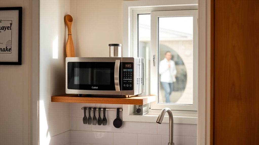 optimal microwave placement considerations