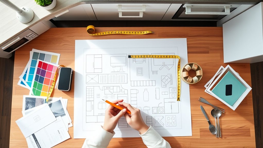 optimize kitchen layout design