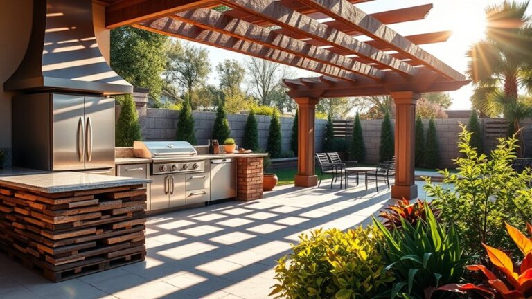 outdoor kitchen cost factors