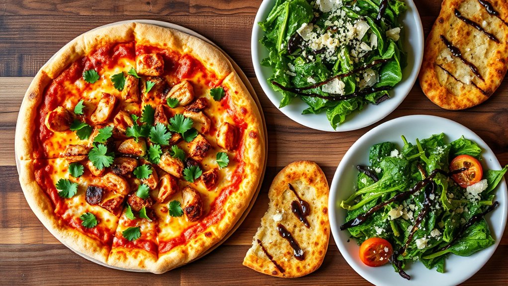 popular california pizza choices