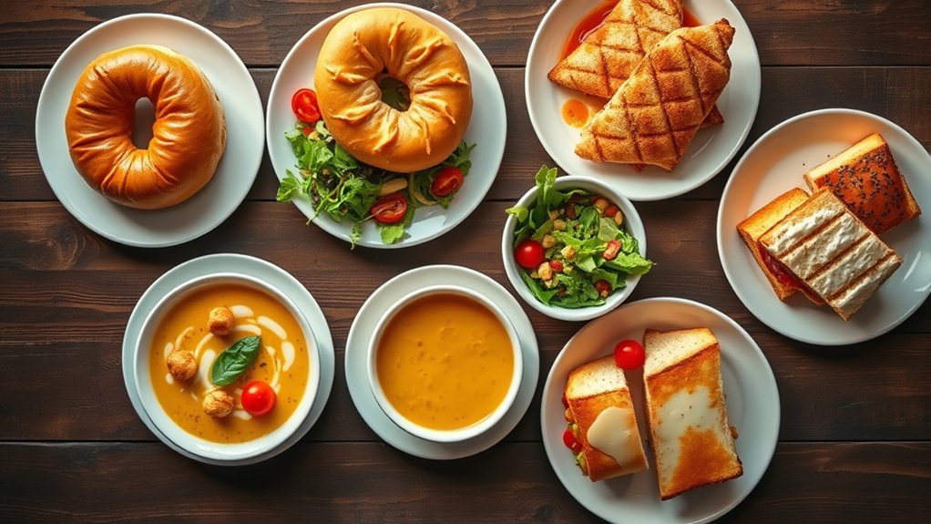 popular panera menu items