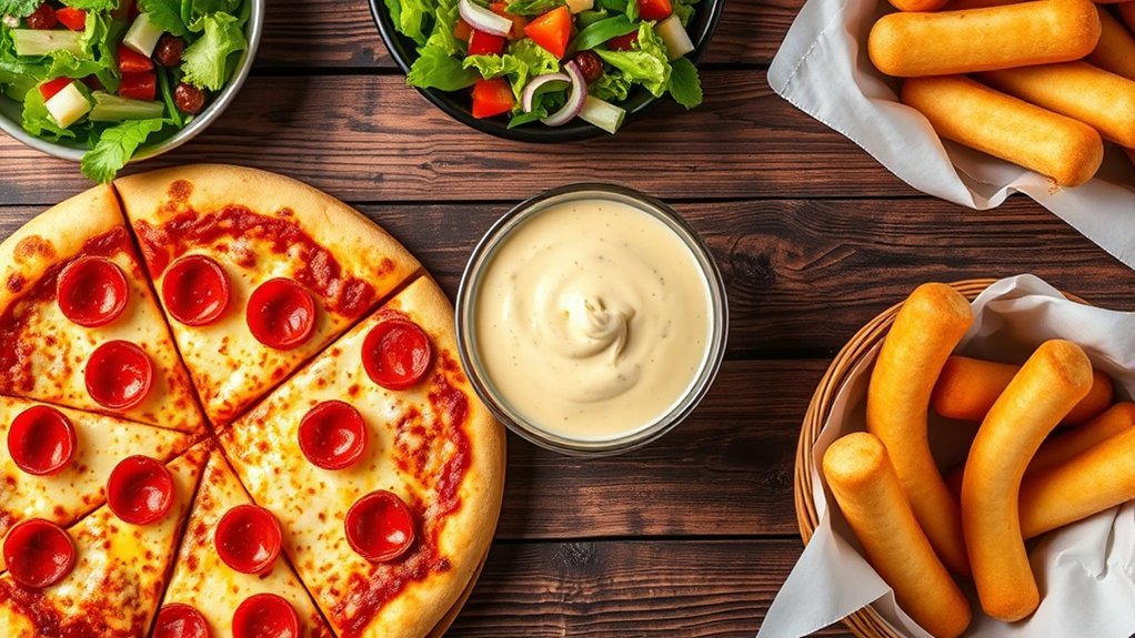 popular papa john menu prices