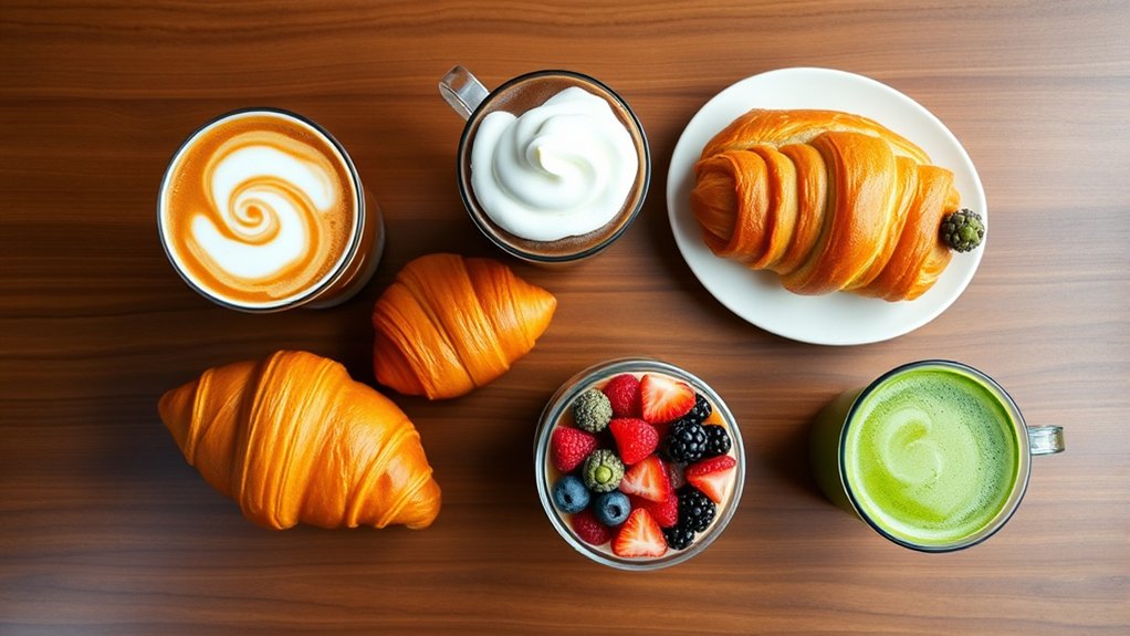 popular starbucks menu options